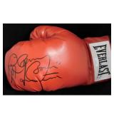 Ray Boom Boom Mancini Signed Red Everlast...
