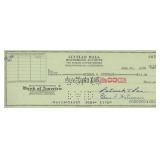 Lucille Ball Business check