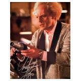 Back to the Future Christopher Lloyd signed...