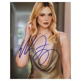 A Complete Unknown Elle Fanning signed photo
