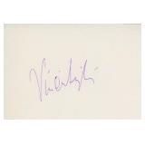 Gone With The Wind Vivien Leigh signature cut