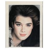 Brooke Shields print.