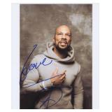 Rapper Common signed photo