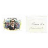 The Brownies Cartoonist Palmer Cox Signature Cut