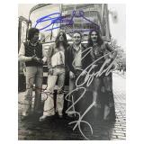 Black Sabbath band signed photo