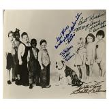 Our Gang Little Rascals Cast Signed Photo