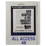 Ben Harper & The Innocent Criminals All Access...