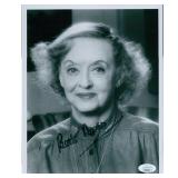 All About Eve Bette Davis signed photo. JSA...