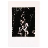 Alice Cooper limited edition signed promo photo