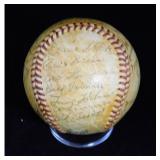 Boston Braves 1948 Team Signed Spalding...
