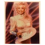 Dolly Parton signed promo photo