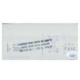 Vikki LaMotta Model Signed Cancelled Check Jake...