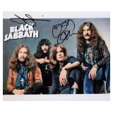Black Sabbath signed photo