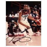2024 Paris Olympics Kevin Durant signed photo
