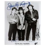 Stevie Ray Vaughan and Double Trouble signed...