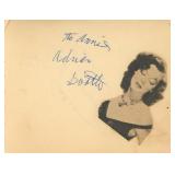 Brimstone Adrian Booth signed photo clipping