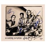 The Smashing Pumpkins signed promo photo