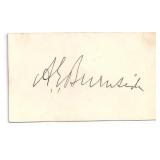 Civil War General A.E. Burnside Signed Civil...