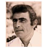 Twilight Zone Rod Serling signed portrait photo