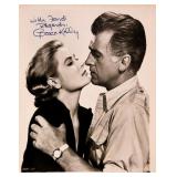 Green Fire Grace Kelly signed promo photo