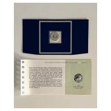 Franklin Mint Sterling Silver 1852 India Stamp...