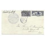 Charles A Lindbergh Signed Cover
