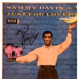 Sammy Davis Jr. signed Just For Lovers album