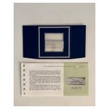 Franklin Mint Sterling Silver 1930 United...