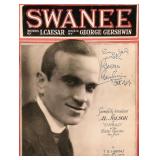 George Gershwin signed sheet music