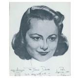 Gone with the Wind Olivia de Havilland Signed...