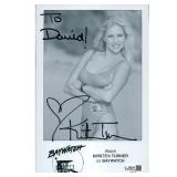 Baywatch Kirsten Turner Signed Photo JSA