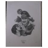 Nazi General Adolf Galland Signed Photograph