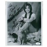 The Exorcist Linda Blair Signed  Cardstock Photo