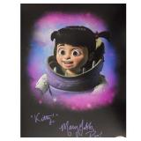 Monsters, Inc. Boo Mary Gibbs  Signed 11x14...
