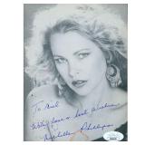 Dillinger Michelle Phillips Signer Signed 5x7...