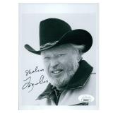 Battle Cry Leon Uris Signed Photo JSA