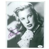Little Women June Allyson Signed Photo JSA