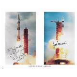 Skylab Paul Weitz and Joe Kerwin signed NASA...