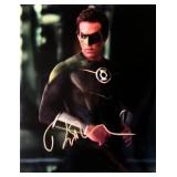 The Green Lantern Ryan Reynolds signed movie photo