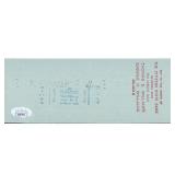 New York Yankees Waite Hoyt Signed Cancelled...
