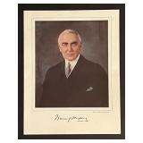 29th President Warren G. Harding Facsimile...