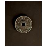 1935 Palestine Coin 20 Mils