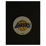 Vintage 1990s POGs Game Cap NBA Los Angeles Lakers