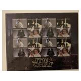 Star Wars Stamp Sheet