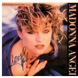 Madonna signed "Angel" 12 inch single album