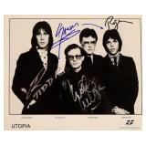 Utopia signed promo photo