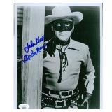 The Lone Ranger John Hart Signed Photo JSA
