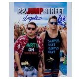 22 Jump Street signed photo. JSA Authenticated