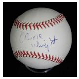 California Angels Clyde Wright Signed Official...