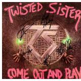 Twisted Sister Come Out And Play signed album